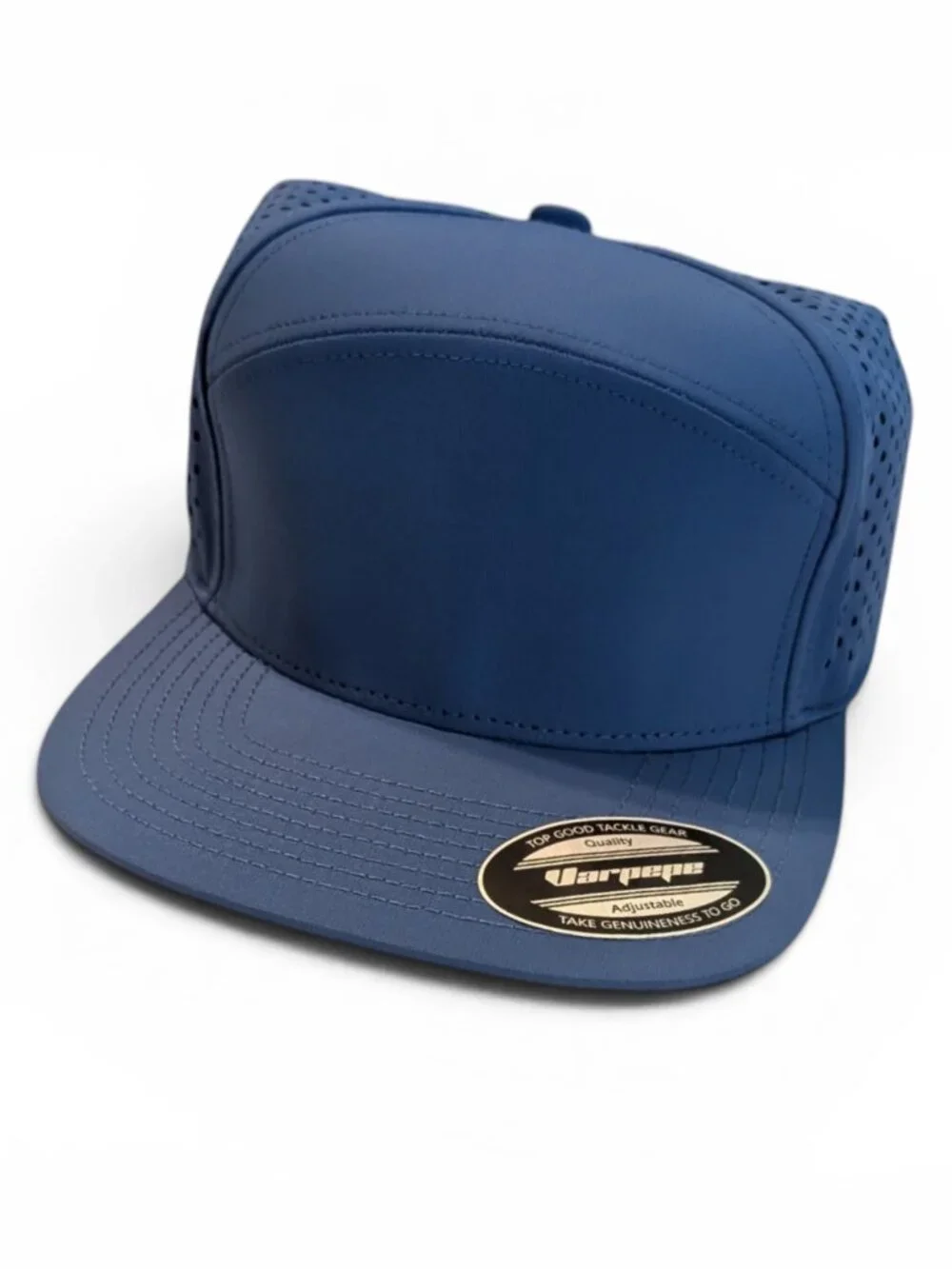 Varpepe Navy Perforated Snapback Hat Size XL NWT